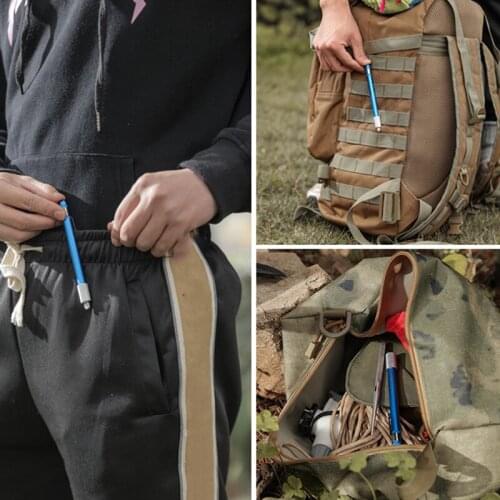 Diamond Retractable Cutter Sharpener Multi-functional Portable Double Ends Cutter Sharpening Pen for Kitchen Outdoor SAL99