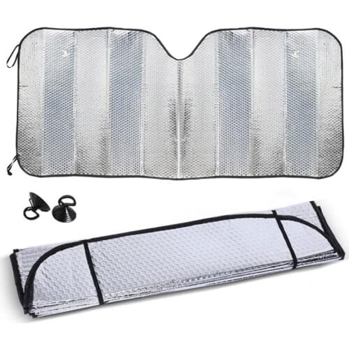 Car Sunshades UV Protection Curtain Car Sun Shade Film Windshield Visor Front Windshield Sunshade Cover Sun Shade UV Protection