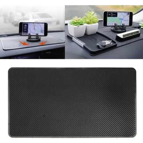 Car Automobiles Adornment Silicone Dashboard Anti Slip Mat Double-sided Anti-Slip Sticky Pad For Phone Sunglass Holder