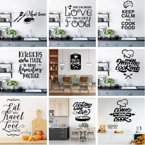Free shipping kitchen Nursery Wall Stickers Vinyl Art Decals For Babys Rooms Wall Art Sticker Murals