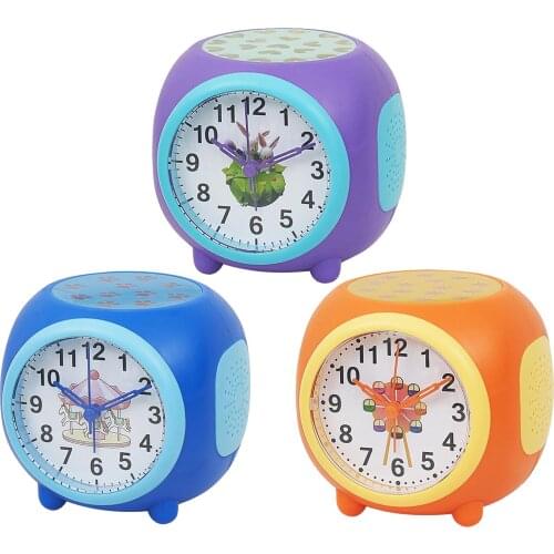 Bedroom Projection Alarm Clock, Kids Star Projection Lamp Voice Control, Romantic Night Light