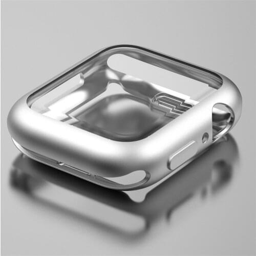 Cover for iWatch Series SE/6/5/4 Matte Frosted Full Protective Case TPU Flexible High-quality Bumper for Apple Watch 40mm 44mm