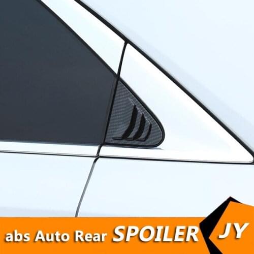 For Cadillac XT4 2018-2019 Sedan ABS Rear Door Window shades Louver Frame Window Sill Molding Cover Sticker Trim