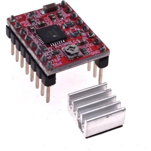 3D Printer Parts StepStick A4988 Stepper Motor Driver With Heat sink Carrier Reprap RAMPS Reprap 4-layer PCB diy electronics