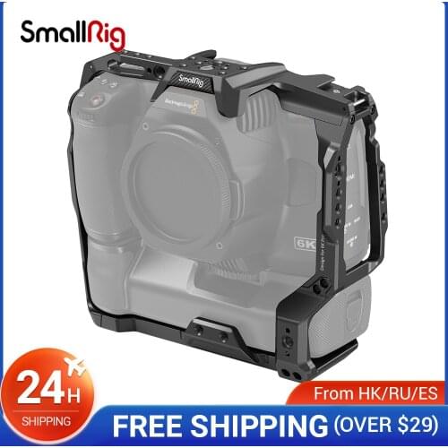 SmallRig Battery Grip Compatible Camera Cage Rig for BMPCC 6K Pro 3382