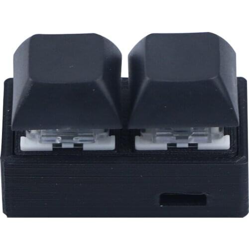 USB Keypad 2 Keys Mini Keyboard Copy and Paste Keys Mechanical Keyboard Custom Shortcut Keys