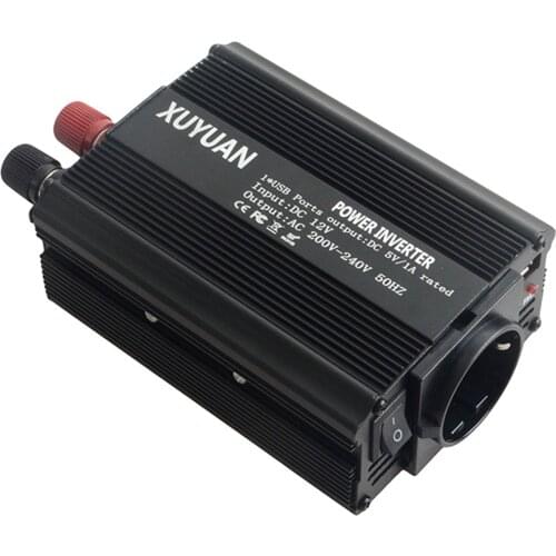 300W Power Converter 12 Volt DC to 220 Volt AC Car Inverter with USB Port Car Electronics Accessories