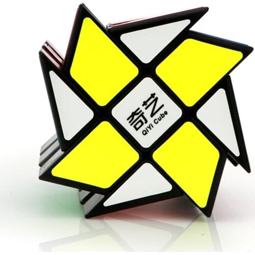 QiYi 3x3 Hot wheels Magic Cube 3x3x3 Hot wheels Strange-shape Magic Cube Magic Cube 3Layers Speed Cube Professional Puzzle Toys