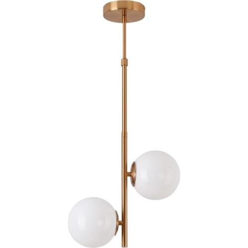 Nordic led glass ball luminaire suspendu deco maison chandelier kitchen dining bar pendant lamp living room bedroom