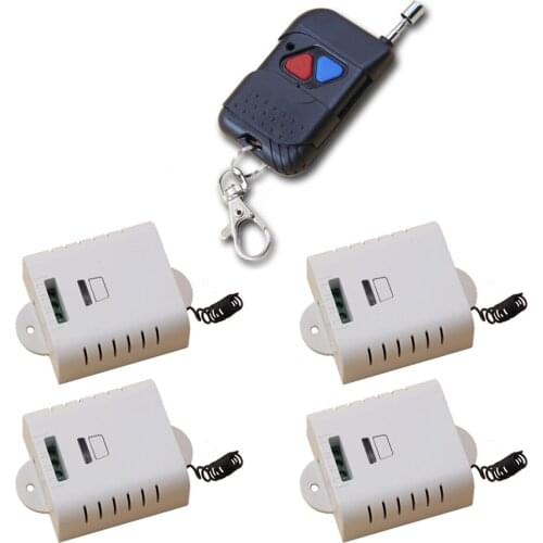 Special AC85V 110V 220V 250V 1CH RF Multi function Wide Voltage Learning Type Wireless Remote Control Switch Transmitter 2 Key