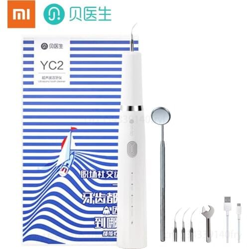 Xiaomi DR·BEI YC2 Ultrasonic Dental Scaler Dental Calculus Remover Electric Tartar Stain Remover Tooth Whitening Cleaning Tools