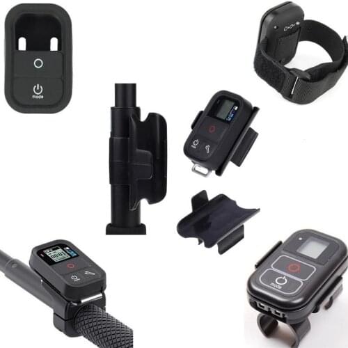 WiFi Remote Control Clip /Mount Holder/Wrist Strap /silicone Protect Case /Shell For Gopro Hero 9 8 7 5 3 Selfie Sticks Monopod
