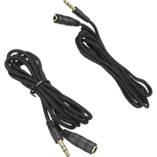2M Headphone Extension Cable 3.5 mm Jack M / F Extension Cable for iPod MP3 PC