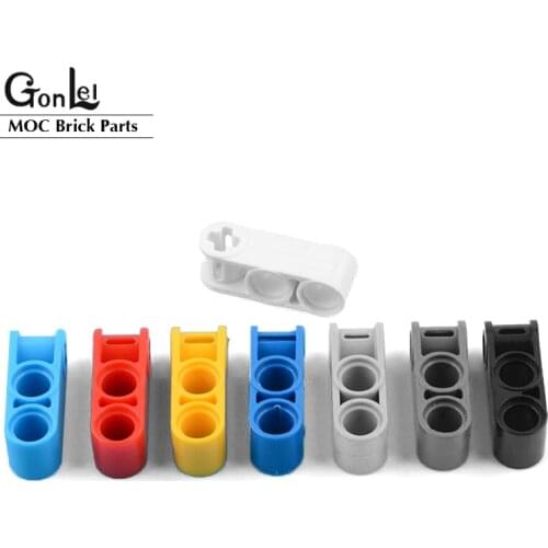 20Pcs/lot High-Tech MOC Parts 42003 Axle and Pin Connector Perpendicular 3L Pin Holes Building Blocks Bricks DIY Toys Gifts