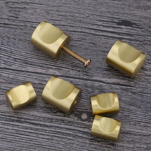 4PCS Brass Handle Door Handle Gold Wardrobe Handle Knobs and Handles Gold Cabinet Pulls GF58