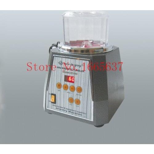 Mini Magnetic Tumbler With 4 variable speeds control jewelry diy making Supplies Jewelry Polishing Machine