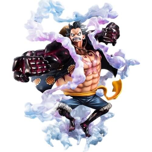 Anime Figure 28CM Big Size Gear Fourth Monkey D Luffy PVC Action Figure Figurines T30