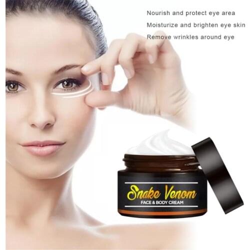 30g Snake Venom Eye Cream To Reduce Dark Circles Under The Eyes Anti-Aging Anti-Puffiness And Moisturizing Eye Skin Care TSLM1