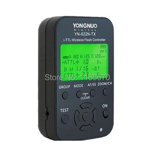 FREE SHIP! YN-622N-TX Wireless i-TTL Flash Trigger for Nikon D300S D600 D700 D700S D800 D800E D90 /Upgraded YN-622N + LCD Screen