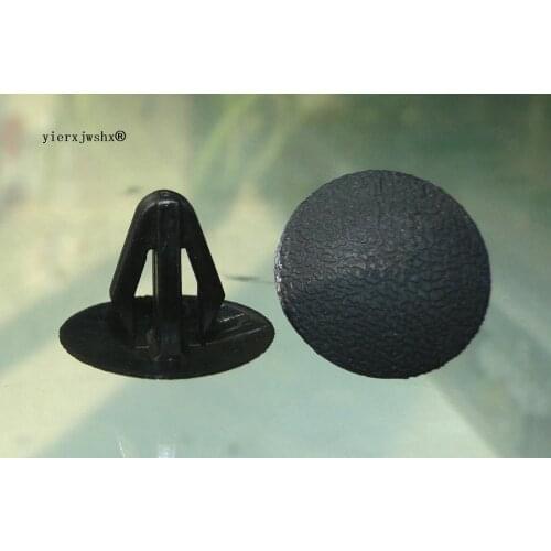 Yierxjwshx Retaining Clip Fits Into 7mm Hole for Nissan 01553-00202 automotive Clips Plastic Rivet Fasteners