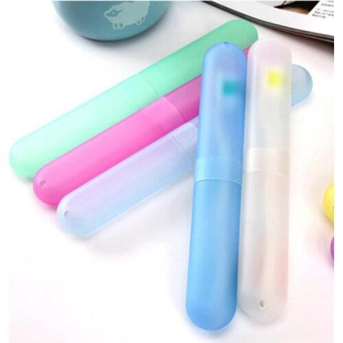 1pc Toothbrush Storage Box Cover Holder Outdoor Travel Hiking Camping Toothpaste Cap Case Protect Storage Case Portable Supplies