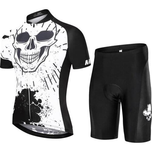 Mens Summer Cycling jersey ropa de Ciclismo hombre Quick Dry 5D Gel Pad Mountain Bike Road bike MTB short sleeve clothing