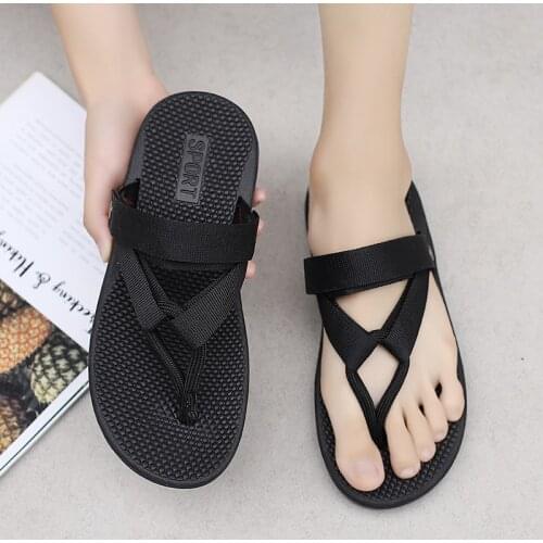 Mens Slides Summer Casual Shoes Non-slip Outdoor Couples Slippers Breathable Beach Sandals Soft Sole Massage Flip Flops Men