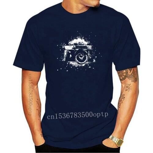 New Photographer T-Shirt Camera Photography Retro Journalist Tee