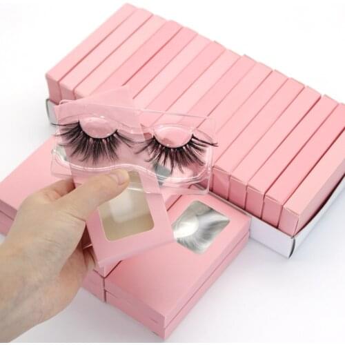 Wholesale 25mm Bulk Lashes With Box Custom Logo Eyelash Supplies 10/20/30/50/100 Pairs Faux Mink Long Fluffy Wispy Lashes