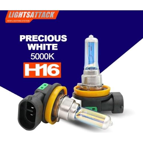 PEGASUS Car Halogen Headlight H16 1500lm Auto Bulb Headlamp 5000K