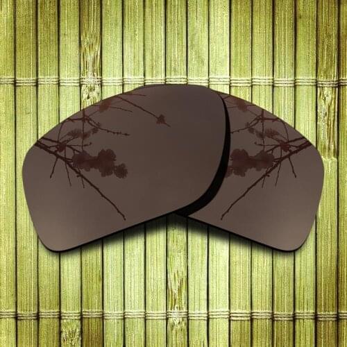 Polarized Replacement Lense For-Oakley Big Taco Sunglasses Frame True Color Mirrored Coating - Brown Options