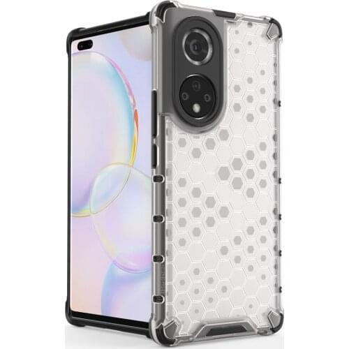 Rugged Armor Case for HUAWEI Honor 50 Pro Honor50 SE Honeycomb PC + TPU Hybrid Back Cover For Honor 50 SE Shoockproof Funda Capa