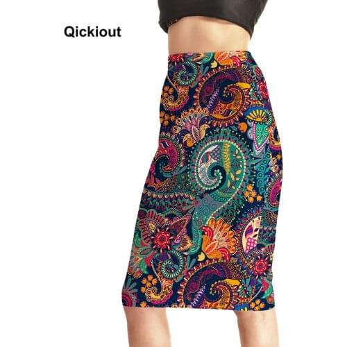 Qickitout Midi Pencil Skirts China