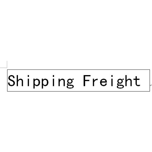 Additional Shipping Freight