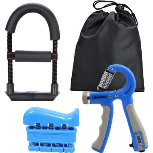 Sports Hand Grip Strengthener Wrist Exercises Comprehensive Gym Fitness Finger Power Training Muscle Recovery Hand Trainer