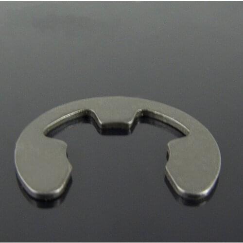 100Pcs DIN6799 GB896 M1.5 M2 M2.5 M3 M4 M5 M6 M8 Circlip Sack Retainer E E-Clip Washer Buckle-shaped Split Washers