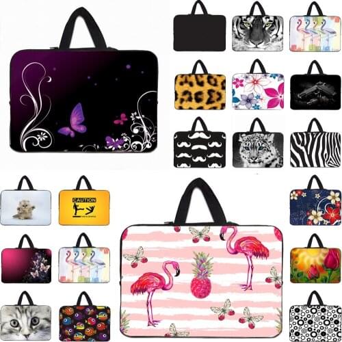 Womens Mens' Notebook Handbag Waterproof Neoprene 10/12/13/14/15/16/17 inch Laptop Carry Bag Case For Thinkpad Dell HP MSI Apple