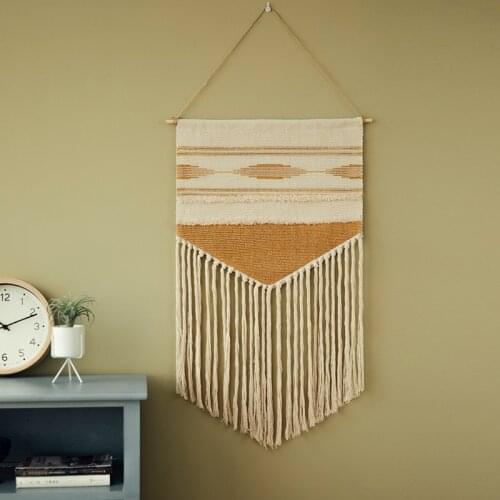 Boho Hanging Tapestry Vintage Fabric Macrame Decoration Watt-hour Meter Box Cover Office Hanging Blanket Home Room Wall Decor