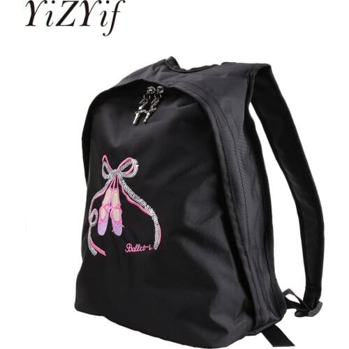 YiZYiF Girls Ballet Dance Bags The Large Capacity Waterproof Backpack Ballerina Gymnastics Shoulder Bags For Girls Ballet Class
