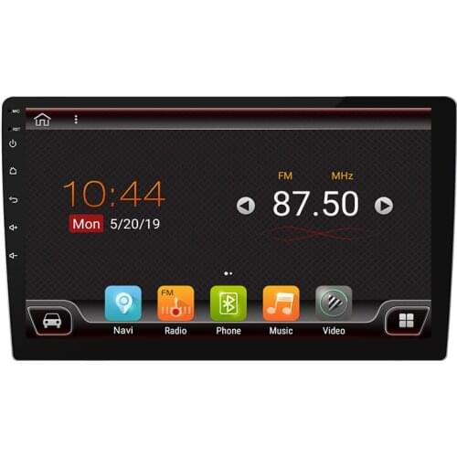 10.1" Android 10.0 Car Radio For Universal big screen Car Multimedia Player 4 core Blue Metal 2+32GB Audio Android 9.0 Stereo