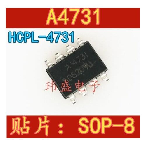 10pcs A4731 HCPL-4731 SOP-8