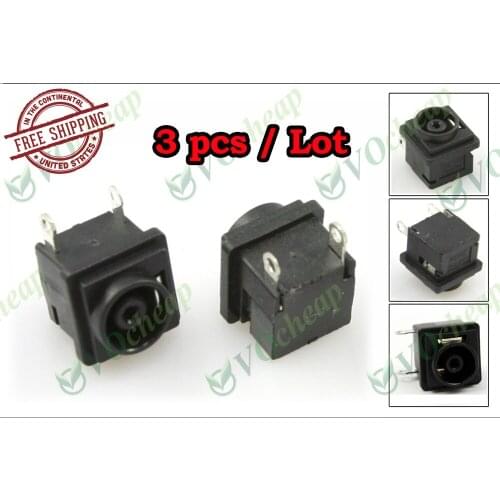 3 x New Laptop DC power jack for Sony PCG-FR PCG-FRV VGN-FJ VGN-CR PCG-5G2L -5G3L 5J1L 5J2L 5K1L 5L1L 5L2L Connector - PJ040.1