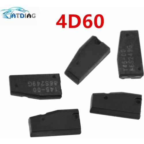 5pcs/lot ID4D60 4d60 80bit blank Transponder Chip GOOD QUALITY virgin chip for Car keys