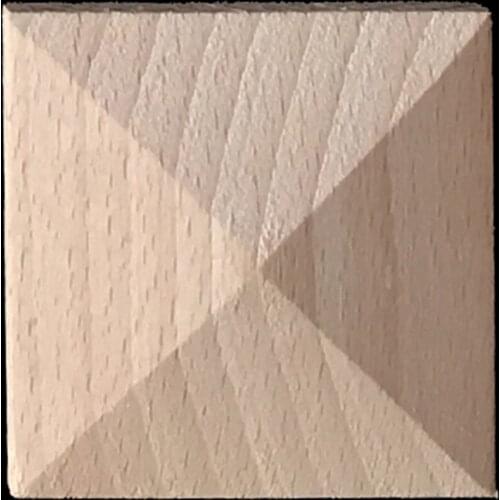 8CM Flower Wood Carving Natural Wood Appliques for Furniture Cabinet Unpainted Wooden Mouldings Decal Decorative Figurine