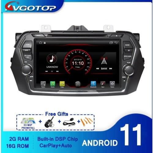 AVGOTOP Android 10 Wince Car Radio DVD Player For SUZUKI CIAZ ALIVIO 2G 16G Vehicle Multimedia