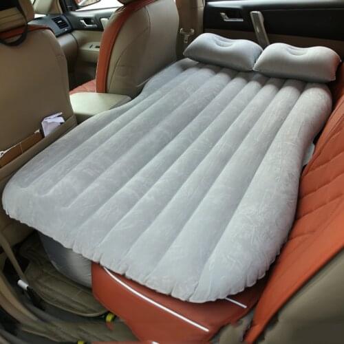 Car Inflatable Mattress Air Travel Bed Seat Cover Universal Back Seat Mattress Outdoor Soft Camping Bedding Auto Accessories