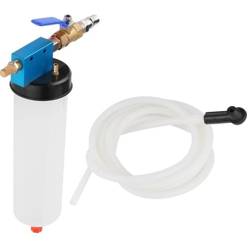 Automotive Brake Fluid Bleeder Pneumatic Hydraulic Clutch Oil Exchange Drained Kit Hand Tool