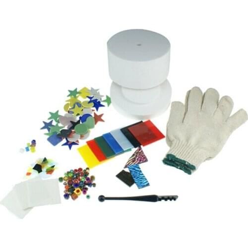 Free Shipping 10 kinds/set Small Microwave Kiln Kits Microwave Kiln Fusing Glass