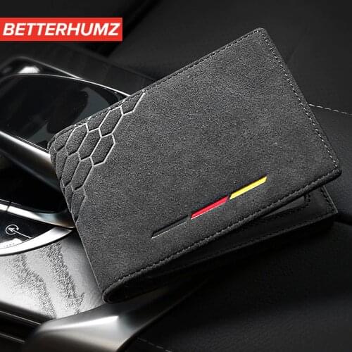 Alcantara Bank Credit ID Card Holder Men Card Package Holder For audi a3 a4 b8 b6 a6 c6 c5 a5 b7 q5 vw polo golf 4 Accessories