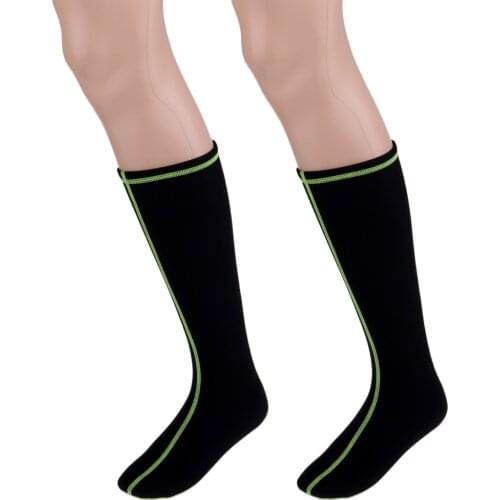 Men Women Diving Long Socks Anti-slip Swimming Beach Water High Knee Sock Booties for Water Sports Boarding Kayaking